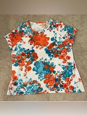 East 5th Floral Blouse